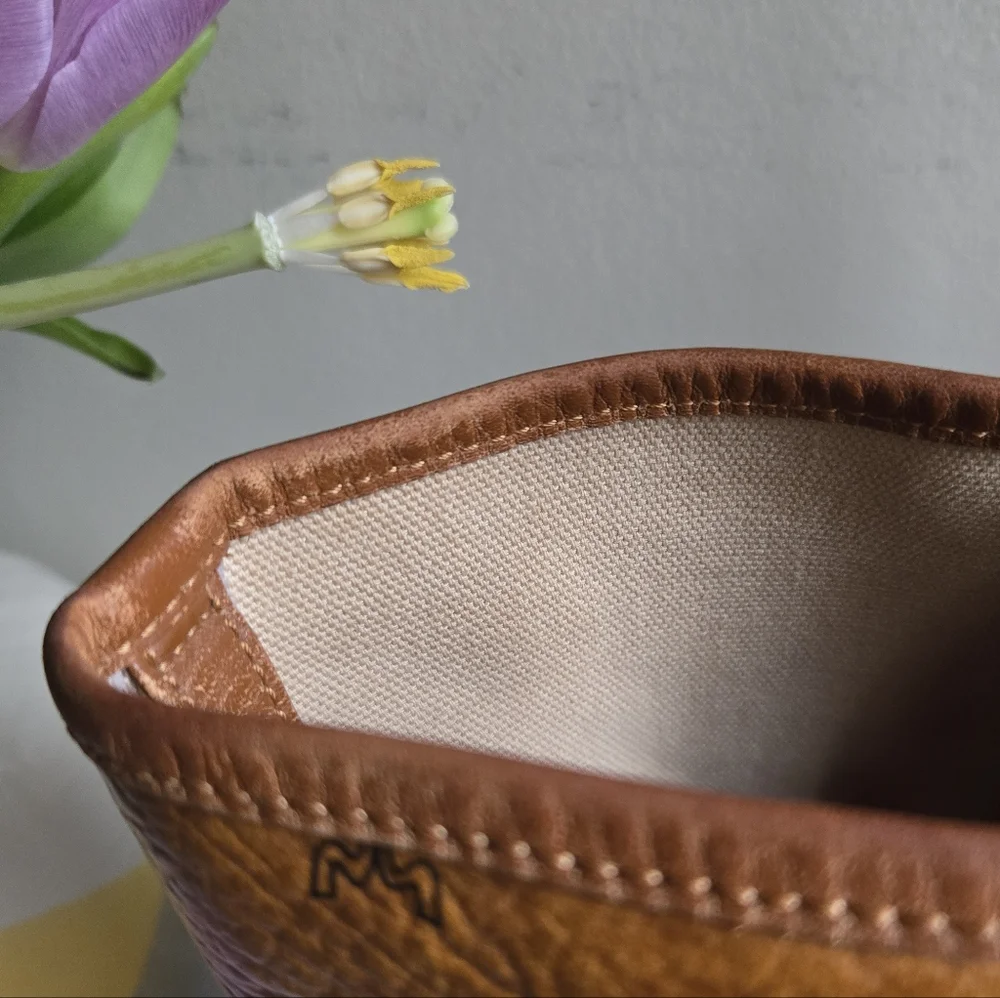 EUC MCM Visetos Croc Embossed Liz Shopper Tote Bag Limited Edition - Picture 4 of 12